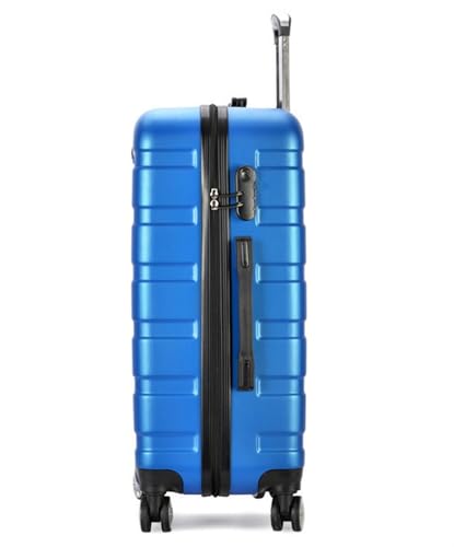 Checked Luggage Carry On Luggage 3 Piece Luggage Set,20/24/28 Inch Hardshell Suitcase Set Suitcase for Women Men Family Luggage Suitcase (Color : C, Size : 3-Piece Set)3