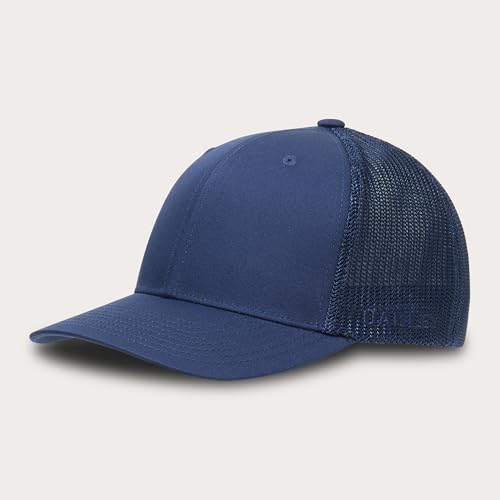 Oakley Mens Golf Cresting Trucker Hat, Abyss, Large