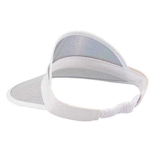 Image of Surkat Plastics Clear Sun Visors UV Protection Hat Cap Headwear Sunhat for Golf Tennis Beach Cycle