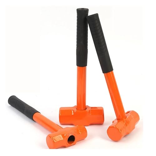 Aqxyxsw Marteau octogonal Marteau de traîneau Marteau de Fissuration de Choc for Le Travail de Fissuration de démolition Brise Les Cristaux Marteau de Mur Lourd Outils à Main fangzi (Color : 3P Octag