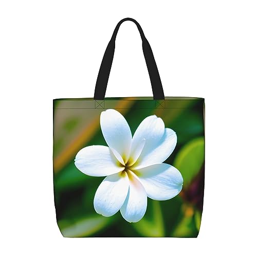 Hawaii Flower 1 Print Tote Bag Large Women Casual Shoulder Bag Handbag For Outdoors Holiday Weekender Travel Gifts