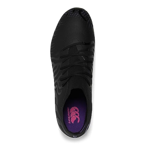 Canterbury Men's Classic Rugby Boots, Black Verbena, Womens 8 - Thumbnail 2