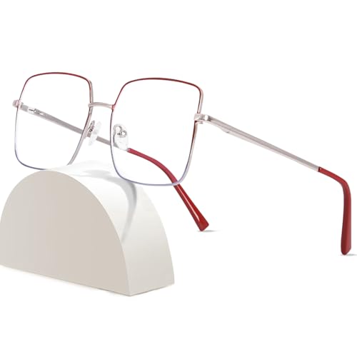 Image of Blue Light Glasses, Stylish Anti Blue Light Blocking Glasses for Computer Reading, Gaming, TV, Phones
