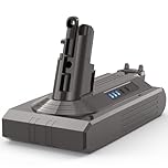 LabTEC Batteria di ricambio per aspirapolvere Dyson V10, 25,2 V, 3800 mAh, al litio, per aspirapolvere senza fili Dyson V10 Animal V10 Absolute V10 Motorhead