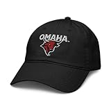Nebraska Omaha Mavericks Mascot Officially Licensed Adjustable Baseball Hat