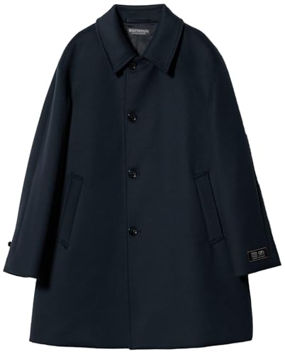 [ビューティー&ユース ユナイテッドアローズ] 120S メルトン バルカラーコート 12251000003 1950 DK.GRAY(19) M