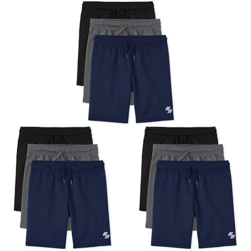 Image of The Children's Place Boys' Performance Basketball Shorts 2 Pack