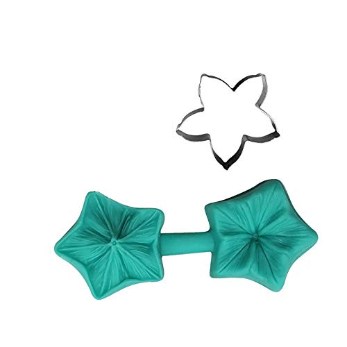 Flower Sugar Art Mold Silicone Molds Cake Handmade Baking Tools DIY Tool Flower Cupcake Toppers Fondant Sugar Craft Tools Gumpaste Chocolate Moulds (D-1PC)