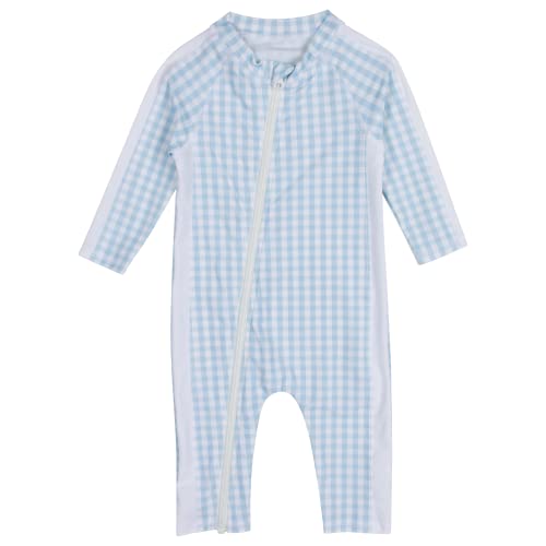 Image of SwimZip Boys' Long-Sleeve UPF 50+ Swimsuit for Baby, Toddler, & Little Boys
