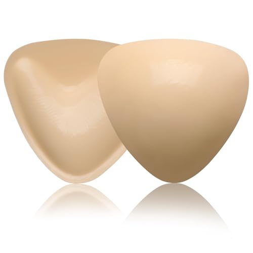 JunD Reggiseno Invisibile - Sticky Bra Inserts Pads Push Up Riutilizzabile e Lavabile, Coppe Adesive Double Face, Reggiseni Adesivi da Donna per Matrimoni, Serate ed Uso Quotidiano