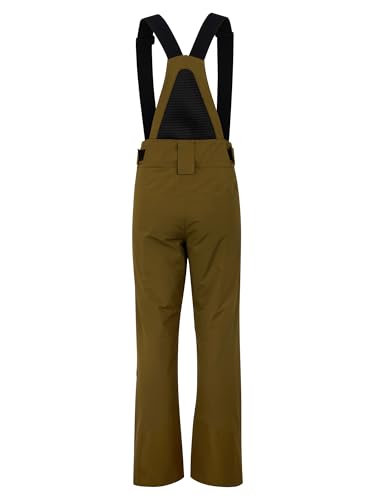 Ziener Herren TAZLIN-Z Ski-Hose/Schnee-Hose | wasserdicht, warm, Träger, Seaweed, 56