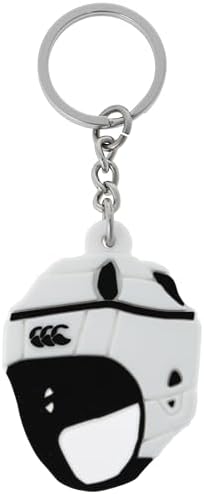 Canterbury Head Cap Key Ring Keychain, 10_White, One Size