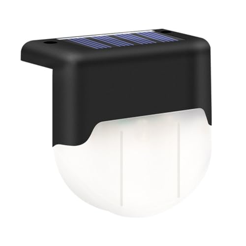 Homoyoyo 1pc Outdoor Stair Lights Solar Light Outdoor Solar s Outdoor Decor ing Tool Outside Lamp Solar Outdoor Solar Power Stairs Fence s Water Proof