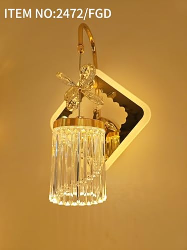 Image of BrightLyt Wall Lights for Living Room, Home Decoration Wall Lamps for Bedroom, Mirror Side Wall Scone Fixtures, Classic Design (Warm, Natural, Cool White)
