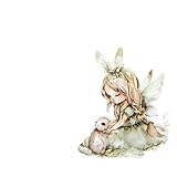 クリア 森の妖精 花の 童話 物語 小屋 魔法 透明シール フレークシール 妖精 動物 木 樹 海外 コラージュ 素材 クリアステッカー デコ 女の子 男の子 PET耐水 シール ジャンクジャーナル デコ 手芸 携帯 スマホカバー ハンドメイド 資材 素材 手帳 DIY sztz-20-243 (4.螢石鏡語) [並行輸入品]