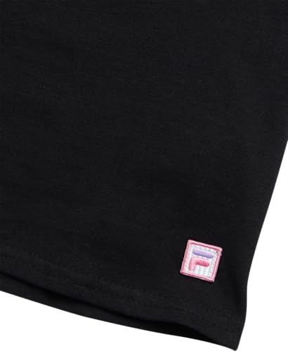 Fila Girls Long Sleeve Shirts - 2 Pack Soft Cotton Jersey Long Sleeve Graphic Tees for Girls - Cute Casual Girl Tops (7-16)4