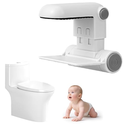 SIXHAOBU Lucchetto per WC di sicurezza per bambini,Lucchetto di sicurezza per bambini,per la sicurezza dei bambini,per il bagno, per la maggior parte dei servizi igienici