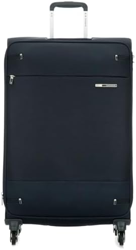 Samsonite Base Boost Spinner HandgepäckKoffer, 66 cm | Marineblau, erweiterbarer Weichgepäck-Koffer, 67.5/73.5 L, 2.7 kg, mit TSA-Schloss und leichtlaufenden Spinner-Rollen