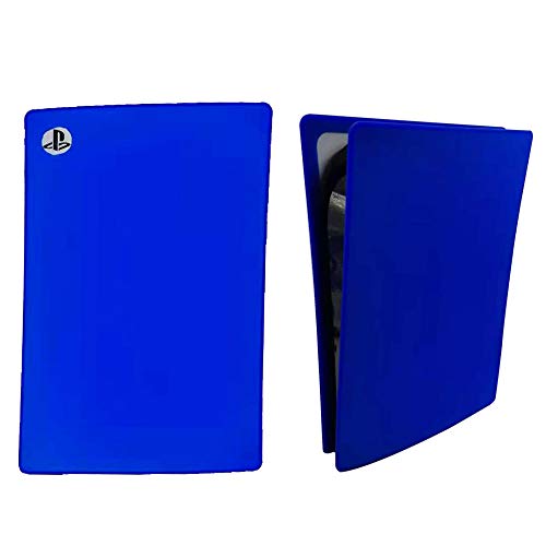 PS5 Silikon-Schutzhülle, staubdicht, kratzfest, Anti-Kratzschutz, für Sony Playstation 5 Ultra HD/Digital Edition Konsole (Digital Edition, Blau 3)