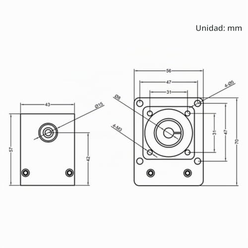 Mesa de actuador lineal de 150 mm: soluciona la pérdida de pasos en CNC 6