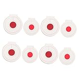 Abaodam 8Pcs Microfiber Shooting Targets Set Triple Layer Sturdy Design Precision Practice Tool for Outdoor Training for Archery and Enthusiasts