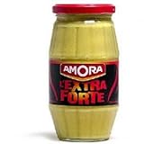 Amora Mustard Moutarde de Dijon French EXTRA Strong Dijon Mustard 15.5 oz. - L'Extra Forte