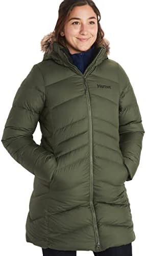 MARMOT Women’s Montreal Puffer Coat | Down-Insulated, Water-Resistant, Crocodile, Large