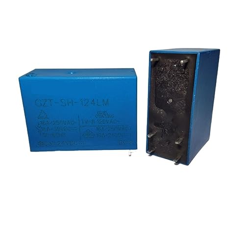 Relais électromagnétique 6 broches GZT-SH-124LM pour domotique et automatisme
