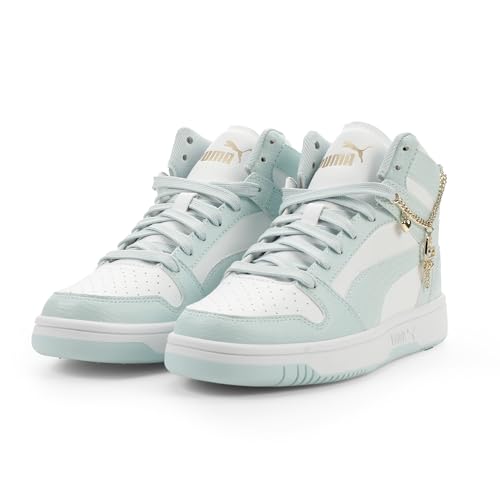 Image of PUMA Boys' Rebound Layup Mid Sneakers