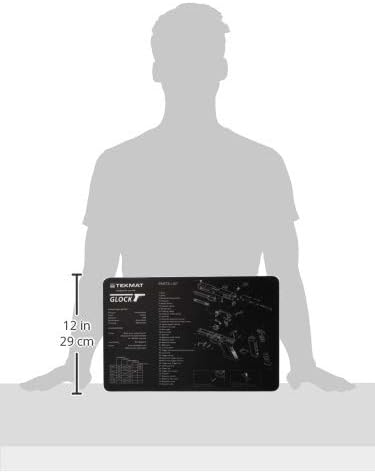 TekMat Gun Cleaning Mat for use with Glock , Black