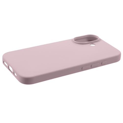 Image of ArmourPro Silicone Back Case for iPhone 16 Soft-Touch Case | Pinkish Grey