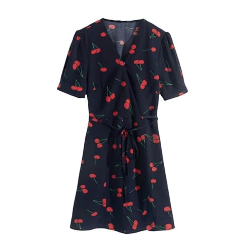Robe d'été coupe cintrée Cerise Douce à la finition haute couture - 2