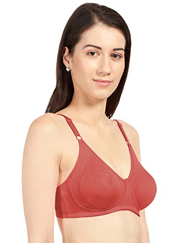Image of SONARI Olivia Womens Non Padded Tshirt Bra | Wire Free, Adjustable Straps, Hook & Eye Closure, Soft & Stretchable, Cotton Material and Moderate Coverage, Handwash Only