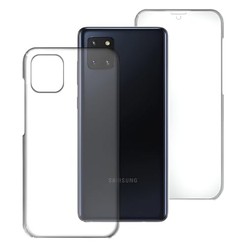 Max Power Digital Funda 360º para móvil Samsung Galaxy Note 10 Lite Silicona Transparente - Carcasa Resistente Full Body Delantera y Trasera Doble Cara Completa Entera (Samsung Galaxy Note 10 Lite)