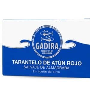 Gadira Tarentelo de atún rojo de almadraba en aceite de oliva 237g gourmet omega 3