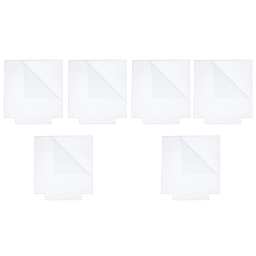 SEIWEI Acrylic Sheet Clear Cast for LED Light Base, Acrylic Light Board, DIY Blank Display Light Board for Signs, LED Light, Paintings and Crafts(Square)