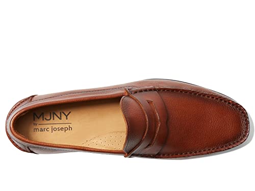 Image of Marc Joseph New York Mens Casual Comfortable Genuine Leather Lightweight Classic Fashion Dress Penny Loafer Slip On Breathable Driving Loafer