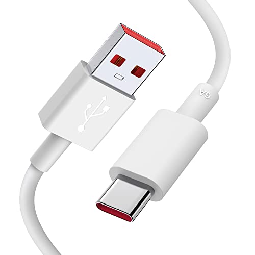 Cavo USB-C 6A Turbo Charge 120W Per Xiaomi, Ricarica HyperCharge E Trasferimento Dati 480 Mbps, Compatibile Con 17 Pro Max, 15T, POCO F7 E Redmi K80 Ultra, Lunghezza 1m