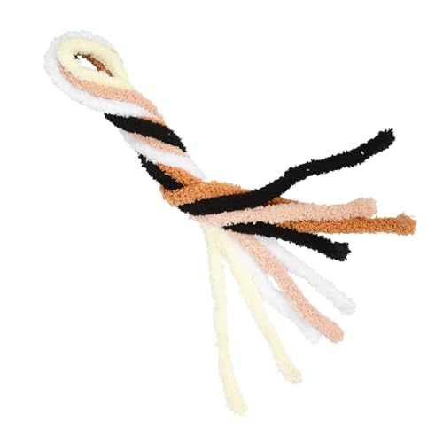 ARTSEWPLY 10Pcs Chenille Stems Twisting Sticks Craft Supplies for DIY Projects Bright Handmade Tool for Adults Fun Educational Activity for Creative Crafts