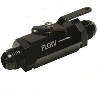 Inline Fuel Shut Off Valve with an #6 Fittings On Both Ends