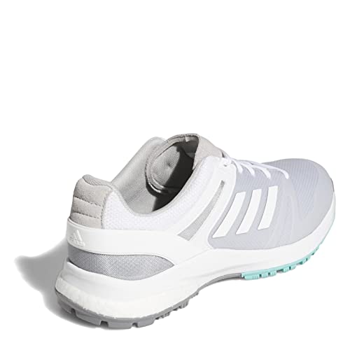 Adidas Women's Golf Shoe, White/White/Acid Mint, 6 #TOP3