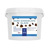 Pastry Star Chocolate Mirror Glaze, Vegan, 10 lb Pail, Ready-to-Use, All-Natural Ingredients