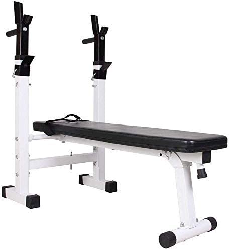 Banco De Pesas Con Mancuernas, Soporte Para Sentadillas, Banco De Press Plegable Para Hombres, Soporte Ajustable Para Gimnasio En Casa, Soporte Plegable Para Entrenamiento De Fuerza, Soporte Para Sen