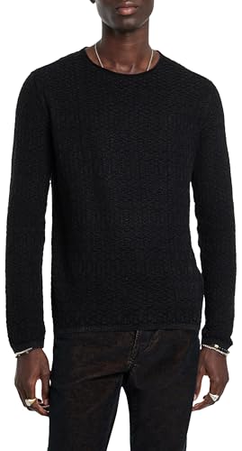 John Varvatos Mens Riley Crew