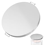 27' Stove Lid for Yukon Round Stove, Stable Solo Cover for Yukon Stove with Handles, Outdoor Fire...