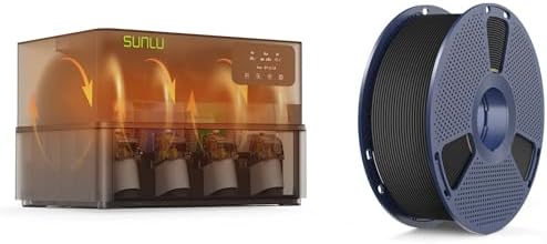 SUNLU PLA Matte Black 1.00kg