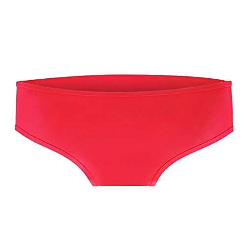 T TOOYFUL Calça de de Biquíni Calcinha de Silicone Calça de, Vermelho, Tamanho real