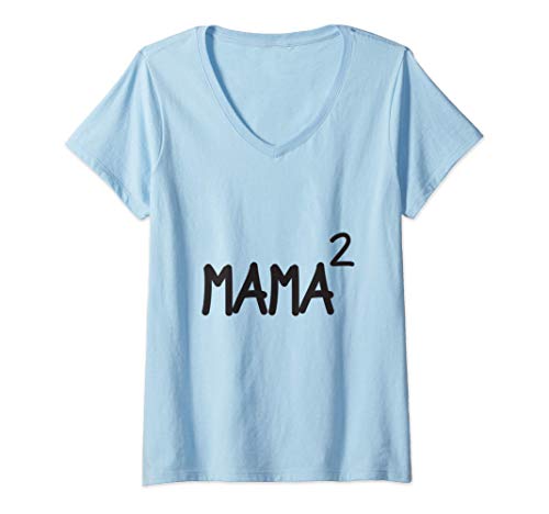 Damen Mutter Kinder Geschenk T-Shirt mit V-Ausschnitt Cover
