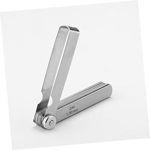32 piezas Calibrador de galgas de acero inoxidable para diseñadores, mecánicos e ingenieros, Métrico e Imperial miniatura 4