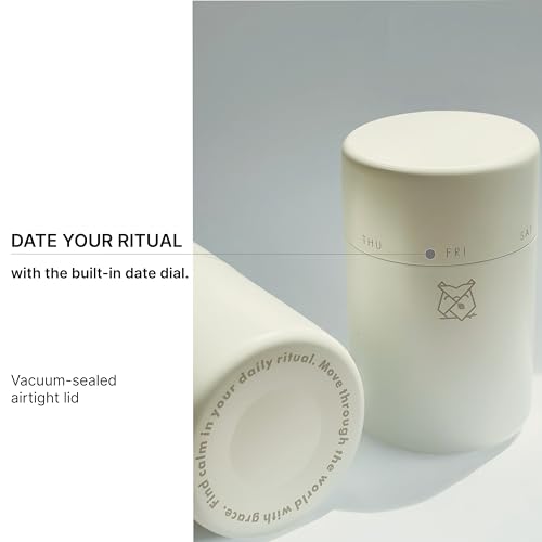 Envase para té matcha de acero inoxidable 150g miniatura 6
